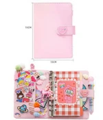 2020 new refillable pu leather DIY crafted gratitude journal for kids