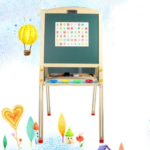 2020 New Wooden large drawing board educational toy eraser