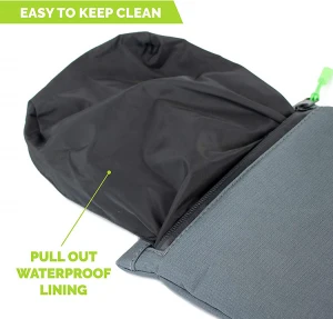 2021 Best Seller High Quality Water Resistant Foldable Big Size Roll Type Dog Poop Waste Bag  Holder with Dispenser Outdoor