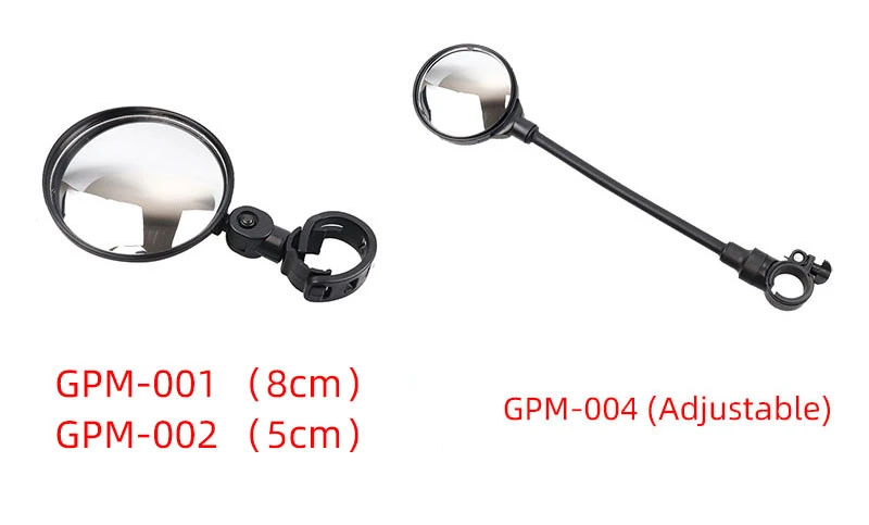 2021 Bike Mirror Convex Mirror Rubber Adjust Material Back Told Your Clear View Glass Bicycle Cycling Mirrors