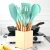 Import 2021 colorful Hot kitchen accessories tools silicone colorful silicon kitchen tools utensils from China