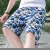 Import 2021 Drop Shipping  Summer Mens Beach Shorts Floral Cotton Shorts Summer Pants from China