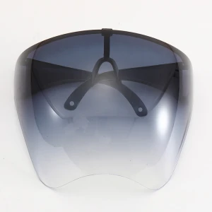 2021 Eyewear Anti Fog Plastic Face Shield Sun Glasses Protective Oversized Sunglasses