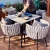 Import 2021 Factory Directly Sale Wholesale Stacktable Aluminum Outdoor Restaurant Rattan / Wicker Dining Garden Patio  Chairs from China