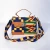 Import 2021 Fashion african fabric wax print handbag crossbody shoulder purse new design wax fabric hand bags women from China