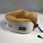2021 portable  travel wholesale business travel  pillow U shape massage pillow