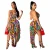 Import 2021 Summer Fashion Women Chic Sexy V Neck Multi-Print Irregular Sling Beach Boho Dress from China