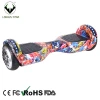 2021 Wholesale 6.5 inch two wheel electric self-balancing balance scooters  hoover boards Skateboard with handle  led lights