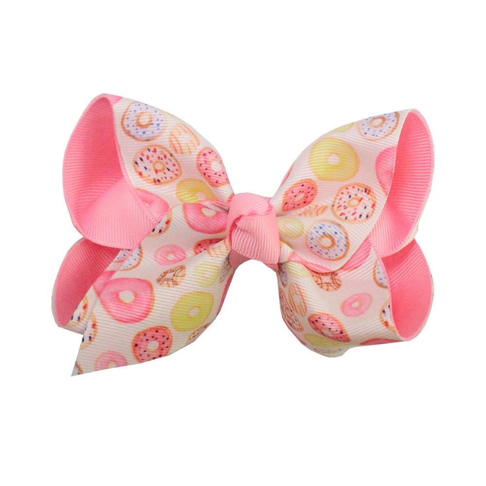2021 Wholesale Large  Hair Accessories Valentines Day French Barrettes Clip Hair Bow Hairgrips for girls