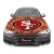 Import 2024 New Outdoor Advertising San Franciscos 49Ers Custom Any TEAM Design Car Hood Cover Flags from China