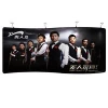 20FT TRU-FIT Serpentine Tension  Fabric  Trade Show Exhibition Wall Banner Backdrop Stand