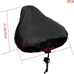 210D Oxford cloth Waterproof Bike Seat Cover with Drawstring  water proof  Bicycle Saddle Rain Dust Cover