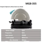 2200W 355mm electric table circular saw machine cutting machine metal and steel circular saw pipe cutting machine