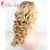 Import 24 Inch Long Brazilian Human Hair Ombre Color Two Tone Light Brown Roots 613 Blonde Curly Full Lace Wigs for White Women from China