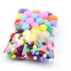 25mm 1 Inch Crafts DIY Creative Decorations Pompoms for Craft and Hobby Supplies 100 Pieces