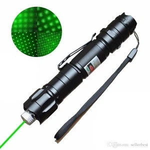 2in1 009 10miles 10 Miles 532nm Green Laser Pointer Strong Pen high power powerful 8000M pointer w/Pen Clip w/ Retail Box Batter