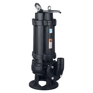 3 inch 100m3/h marine electric submersible grinder sewage cutter pump