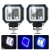 Import 3 Inch Waterproof Round LED Angel Eyes Bar 6000K Fog Spot Light Offroad Suv Boat 4X4 Truck 20W Led Work Light from China