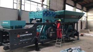 30 m3/h MOBILE AND COMPACT  CONCRETE PLANT IDEAL FOR AFRICA