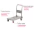 Import 300kg Heavy Duty Folding Platform Hand Sack Trolley with Folding Handle from China