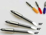30/45/60 degree A grade Cemented Carbide Blade Graphtec Cutting CB15U Blade