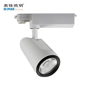 30W 40W Focus Lamp Retail Spot Lighting Fixtures Surface Mounted Spotlights Linear Magnetic Rail COB Led Track Light