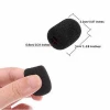 30x22x8mm foam headset replacement microphone sponge covers telephone headset microphone windshield accessories