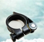 31.8mm 35mm Mountain bike frame aluminum seat tube clamp Bicycle seat post clip /  Seat tube post quick disassembly