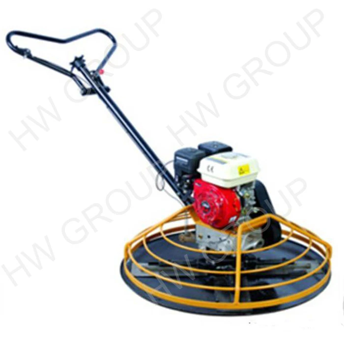 32 inch handheld cement concrete helicopter walk behind power trowel machine petrol ce road