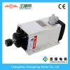 3.5kw 18000rpm high speed digital control woodworking square air cooled spindle motor with flange