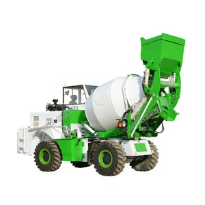 3.5m3 self loading concrete mixer truck/self loading truck