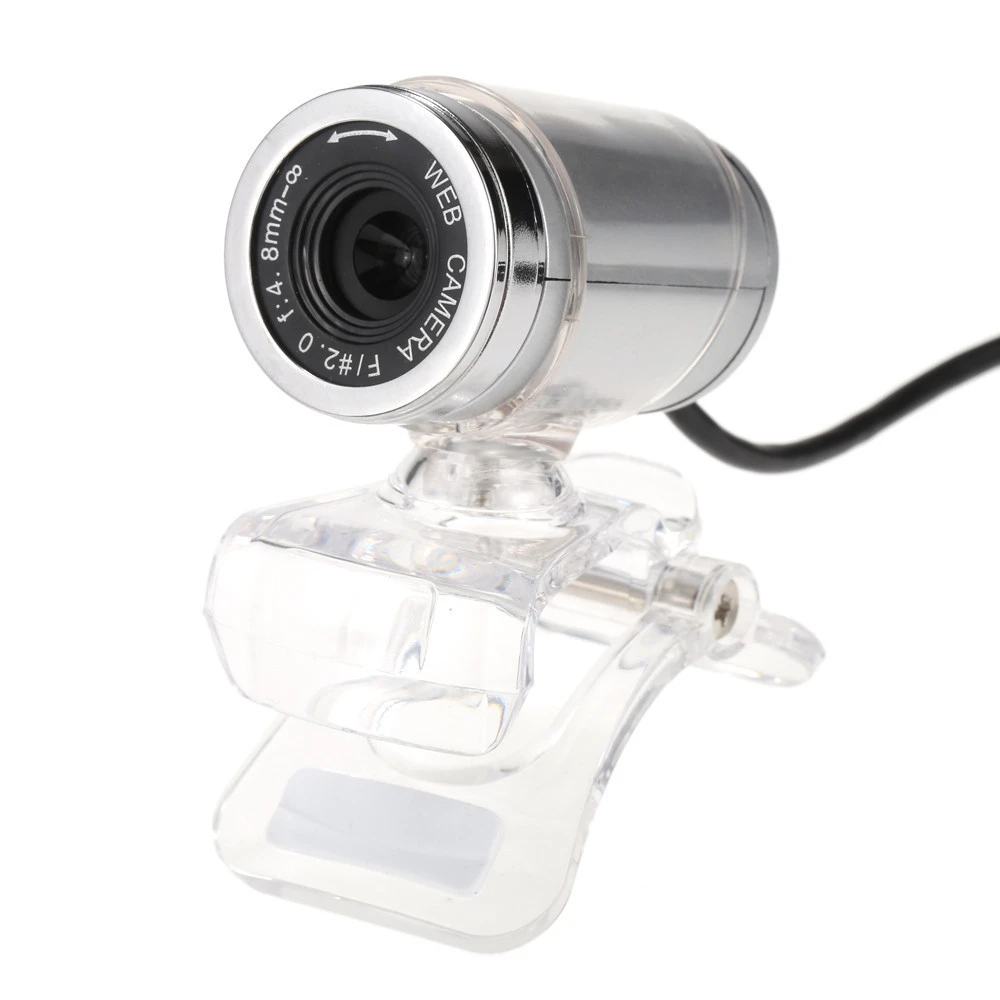 360 Degree USB Webcam 12 Megapixel HD Web Camera with MIC Microphone Web Cam HD Webcams Led for Computer PC Laptop Users