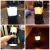 3*AAA battery powered portable LED Flame effect light,telescopic flame dancing rechargeable solar camping lantern outdoor