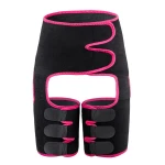 3in1 Factory direct sale  Women's hip belt with pop sweat plastic belt bodybuilding adjustable waist belt