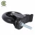 Import 4 Inch 100 mm PU Caster Threaded Wheel Black Casters With Brake from Taiwan