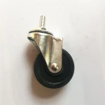 4 inch rubber industrial furniture caster wheel supplier