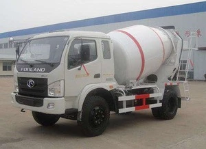 4 m3 Mini Mobile concrete mixing/mixer  truck for sale