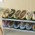 Import 4 Pack Save Place Open Colorful Classic Modern Plastic Shoe Storage Shoe Rack from China