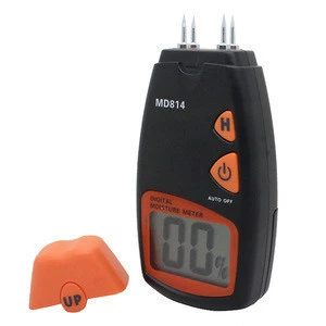 4 Pins Sensor Wood Moisture Meter Handheld Digital Moisture Meter For Wood Damp Tester MD814