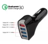 4 USB Ports Qualcomm Quick Charge QC3.0 usb car charger