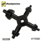 4-Way Master Key Power Tool Accessory set Made in Taiwan