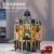 Import 4030 PCS Streetview Building Blocks Assembly Model Bricks post office with light Building Blocks Christmas Toys Gift from China