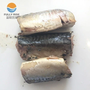 425g China manufacturer Canned mackerel fish in Brine with cheap price