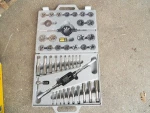 45pc metric alloy steel tap & die set