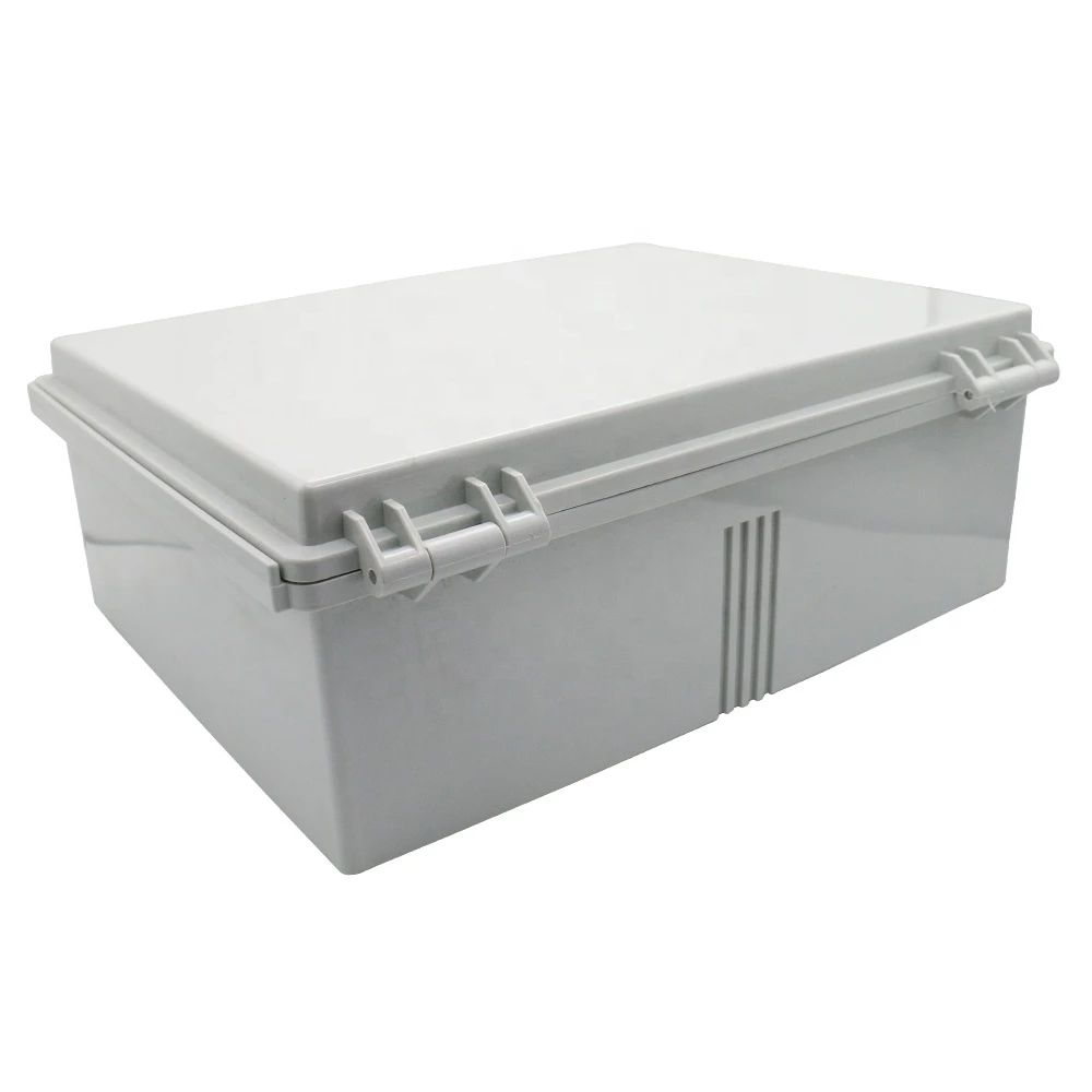 460*350*165mm IP65 Buckle Type ABS Waterproof wall mount Plastic Electrical Enclosures with hinged lids