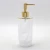 Import 4pcs bath set glass bathroom accessories set hand soap dispenser & tumbler straw set & soap dish from China