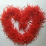 4PLY red boa fluffy ostrich feather boas