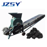 5-8T/h High output profession chicken sheep and cow dung grinder/movable coal crusher charcoal crushing machine with wheel