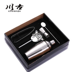5-piece stainless steel cocktail set