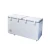 Import 500L top 2 doors chest freezer commercial refrigerator and freezer from China